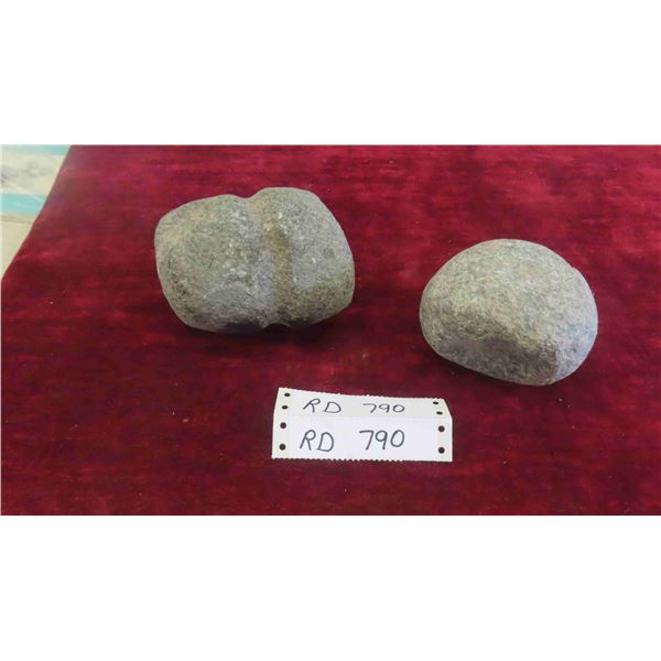 2 Stone Hammers 