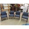 Image 1 : 4 Matching Waiting Room Chairs