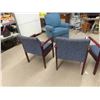 Image 6 : 4 Matching Waiting Room Chairs