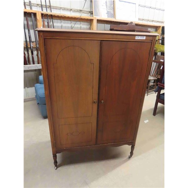 Walnut 2 Door Cabinet 