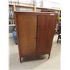 Image 1 : Walnut 2 Door Cabinet 