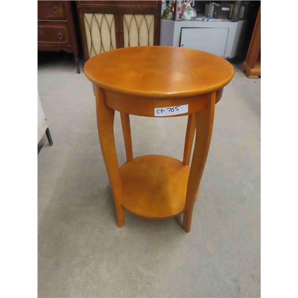 Maple-Look 2 Tier Stand 26'' Tall x 18'' Across