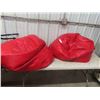 Image 1 : 2 Bud Light Promotion Bean Bag Chairs