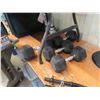 Image 5 : Weight Plates, Dumbells & 2 Bars : (2) 25lbs , (2) 15lbs , (2) 10lbs , (2) 40lbs , 