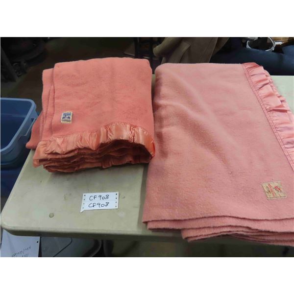 2 Wool Blankets 