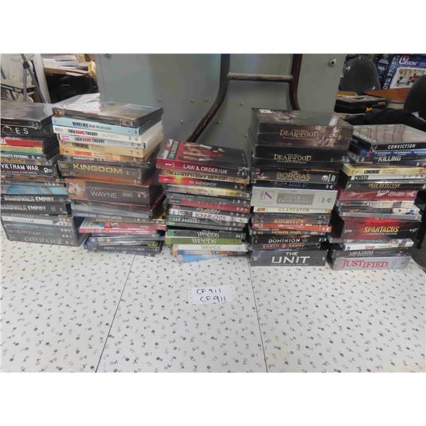 DVD Seasons and Movies , Some Bluerays - Mostly New and Sealed 