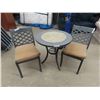Image 1 : Bistro Table with 2 Chairs 