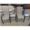 Image 1 : 2 Patio Chairs , 2 Stands 