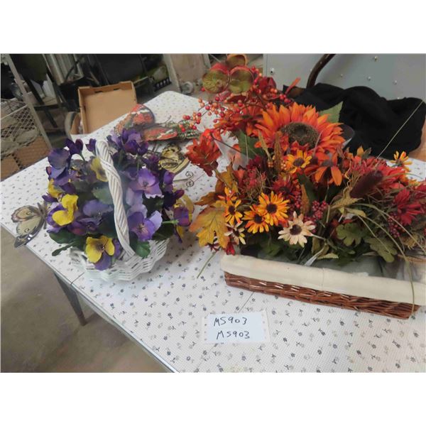 Butterfly and Flower Decorations 
