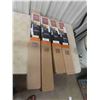 Image 1 : 5 Boxes of Oak Wood Horizontal Blinds (3 Boxes) 24'' x 64'' (2 Boxes) 30'' x 64'' 