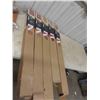 Image 1 : 5 Packs of Oak Wood Horizontal Blinds (4) 42'' x 64'' (1) 36'' x 64'' 