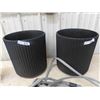 Image 2 : 2 Planters 16'' x 14 1/2'' , Plus 60ft New Kevlar Hose