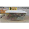 Image 10 : Christmas Decorations: Wreath , Lights, Garland, Storage Tote