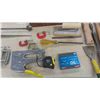 Image 3 : Carpentry Tools: Level, Saws, Clamps, Stapler, File, Manual Drill & More 