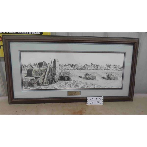 Now and Then' Signed Print by Gary Boyle 32'' x 16'' 