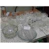 Image 1 : Crystal/Cut Glass , Glasses , Vases , Cream and Sugar , Plus 