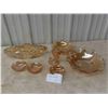 Image 1 : Carnival Glass : Berry Bowl , Center Piece , Plus 