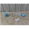 Image 1 : Fenton Vase, Dishes, Hen on Nest Candy Dish 
