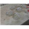 Image 7 : Carnival Glass Tray , Salt and Peppers & Nappy 