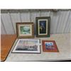 Image 1 : 4 Pictures , Paintings , Prints - Biggest is 16'' x 20'' 