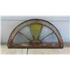 Image 5 : 2 Vintage Windows 40 1/4'' x 23 1/4'' , Arch Style 34'' x 17'' 