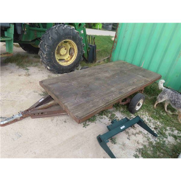 Bumper Hitch Flatdeck Trailer 4ft x 8ft No Deck *No TOD