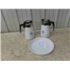 Image 1 : 2 Corningware Coffee Urns , Dish