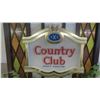 Image 3 : Country Club Malt Liquor 3D Style Sign 17'' x 13 1/2'' x 2 1/2'' D 