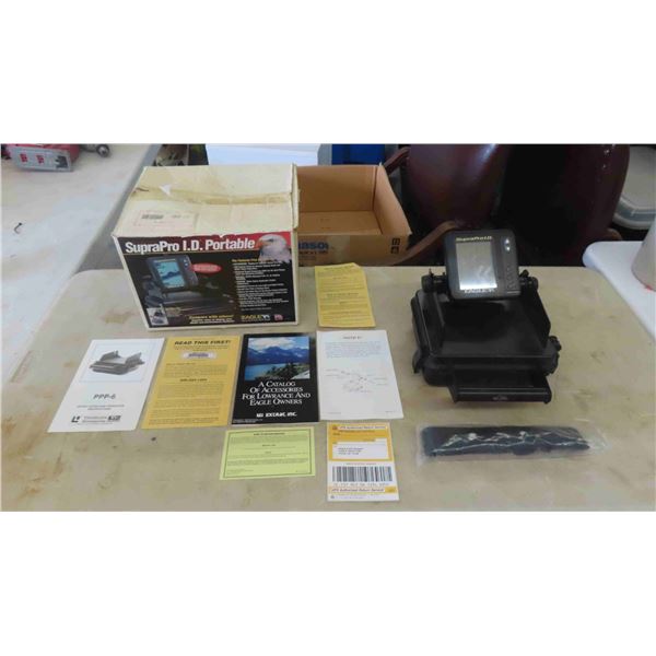 Eagle Suprapro ID Fish Finder with Box 