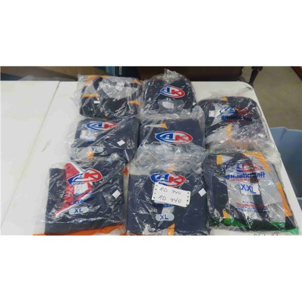 New Old Stock 8 Jersey Style Shirts XL , XXXL 