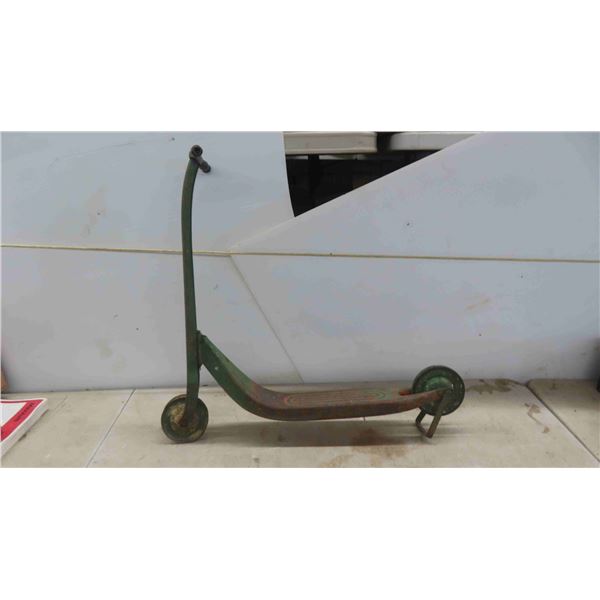 Vintage Scooter - Front Wheel Needs Tire 