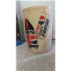 Image 7 : Super Bowl with Pepsi Cola Advertising 58'' Tall Display , Pepsi Plastic Drum Style Cooler 