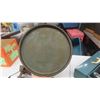 Image 3 : Military Metal Drum with Lid , Metal Organizer , Hand Corn Planter , Light Bar & More 