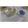 Image 6 : Corningware Tea Pot , Candle Stick Holders , Bisquit Tin , 6 Dorchester Coffee  Mugs, 