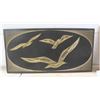 Image 2 : Wall Art: String Art 36'' x 18'' , Framed 3D Copper Picture 16'' x 20'' 