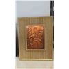 Image 4 : Wall Art: String Art 36'' x 18'' , Framed 3D Copper Picture 16'' x 20'' 