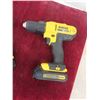 Image 2 : New Dewalt 20V Drill, 1/4'' Impact, 2 Batteries & Charger - Working 