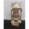 Image 2 : Vintage First Nations Hand Carved and Painted Wood Carving of Ceremony