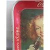Image 8 : Coca Cola Lot: 1948 Coke Tray, Old Unopened Bottle, Small Metal Tab, 2 