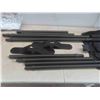 Image 2 : Portable Salesman Clothing Rack with Carry Case - Heavy Duty Metal Screw Type Bars 