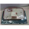 Image 2 : Vintage Marx Metal Service Center with Elevator Play Set 26'' x 14 1/2'' x 11'' 