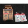 Image 8 : Vintage Drug Store Products: Talcom Powder, Band Aid, Manicure Set, Wilsons 