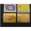 Image 2 : 5 Vintage Tobacco Tins , Metal Ashtray with Advertising