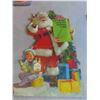 Image 2 : 2 Coca Cola Cardboard Advertising : Stand Up Santa 52'' Tall , Ice Cold Coke 54 1/2'' x 26'' 