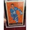 Image 2 : 1961/62 Parkhurst #17 George Armstrong ''Graded'' Toronto Maple Leafs 