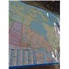 Image 8 : 2 Magnetic White Boards 36'' T x 24'' W , Large US Map 50'' x 40'' with State Flags, 