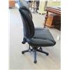 Image 2 : Black Adjustable Office Chair with Casters