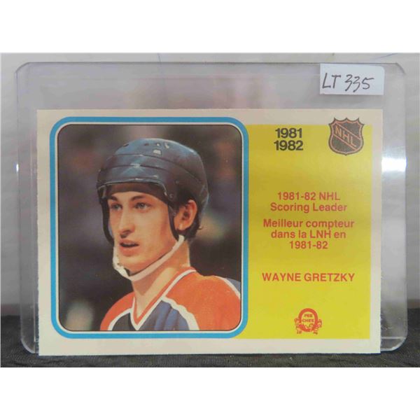 1982/83 OPC #243 Gretzky Scoring Leader