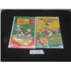 Image 1 : 1951 Dell Vol. 2 #12 Donald Duck 10c & 1968 Gold Key #6 Donald Duck 12c Comic 