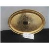 Image 1 : Mint Condition Vintage 24kt Gold Plated Serving Plate by WMF-Ikora Made in Germany 10'' x 14''